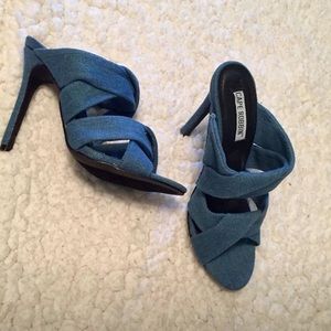 Summer Denim High heels